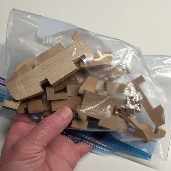 ❤️5/10 Wood Puzzle Pig - Picture 7 of 7